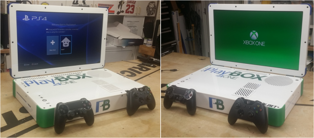 Modder une PS4 y Xbox One en una sola consola