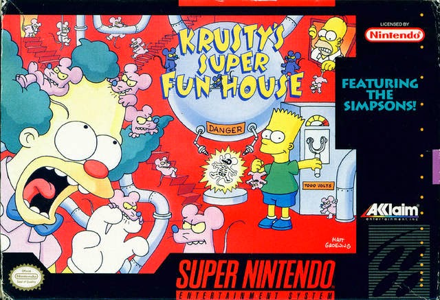 Zona Retro: Krusty’s Super Fun House (Super Nintendo)