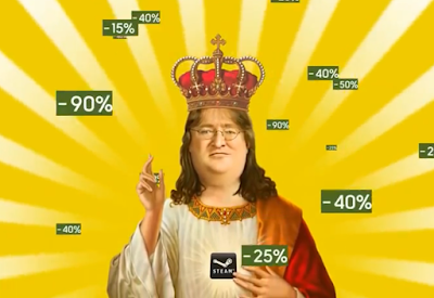 El ataque comercial de Gabe Newell