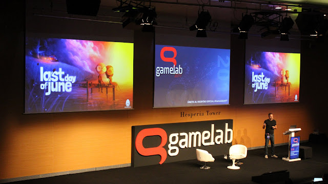Tercera y última jornada en la Gamelab2017 Massimo Guarini
