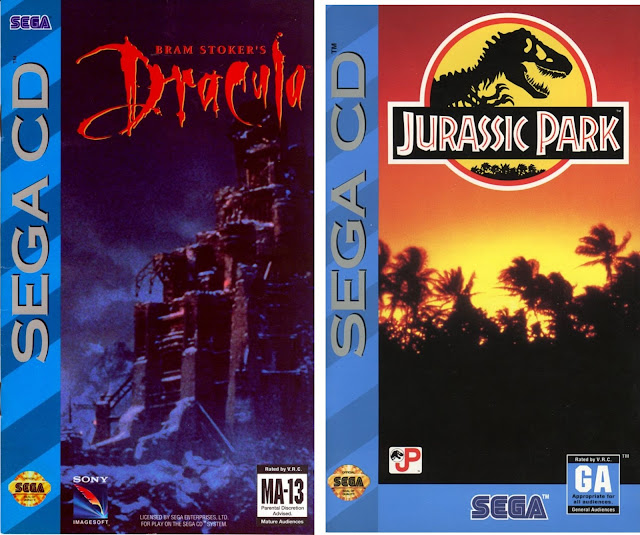 Semana de oro del Mega CD: Jurassic Park y Drácula
