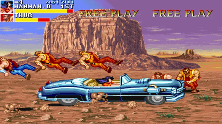 Cadillacs and Dinosaurs (Arcade) - El Beat'Em Up en mayusculas 4 Cadillacs and Dinosaurs - Coche
