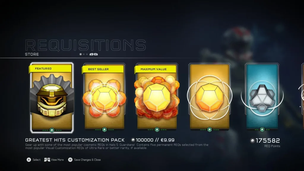 Análisis de Halo 5: Guardians 10 Analisis de Halo 5 Paquetes Req Orgullogamers
