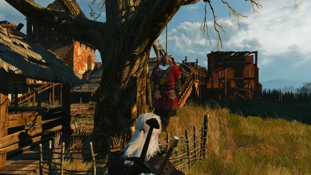 El realismo en The Witcher 3 y el realismo fantástico 4 Realismo en The Witcher 3 baron ahorcado Orgullogamers