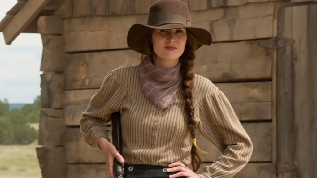 ¿Tienes hype de Red Dead Redemption? Dale al play a Godless 2 Serie parecida a Red Dead Redemption 2 Mujer con rifle Orgullogamers