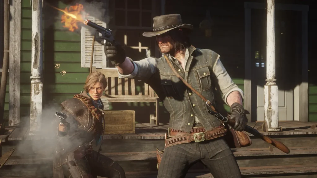 Análisis de Red Dead Redemption 2 9 Analisis de Red Dead Redemption 2 Tiroteo Orgullogamers