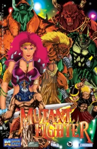 Mutant Fighter (Arcade) 2 Mutant Fighter, una de sus portada para salones arcade.