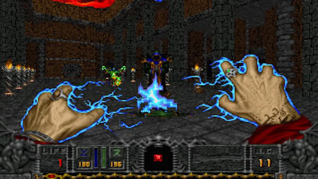 HERETIC (Análisis) 2 Analisis de Heretic Lanzando rayos Orgullogamers