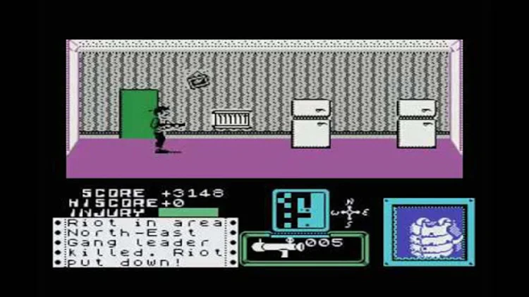 Death Wish 3 (MSX) - Cuando Charles Bronson saltó a los ordenadores 4 Death Wish 3 - Metralleta