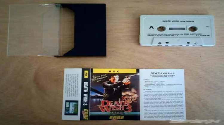 Death Wish 3 (MSX) - Cuando Charles Bronson saltó a los ordenadores 6 Death Wish 3 - Cartucho