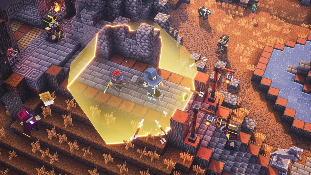 Análisis de Minecraft Dungeons 2 Analisis de Minecraft Dungeons Bioma otonal Orgullogamers