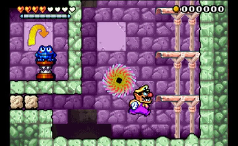 Roguelike y Roguelite, el castigo en los videojuegos 6 Wario Land IV
