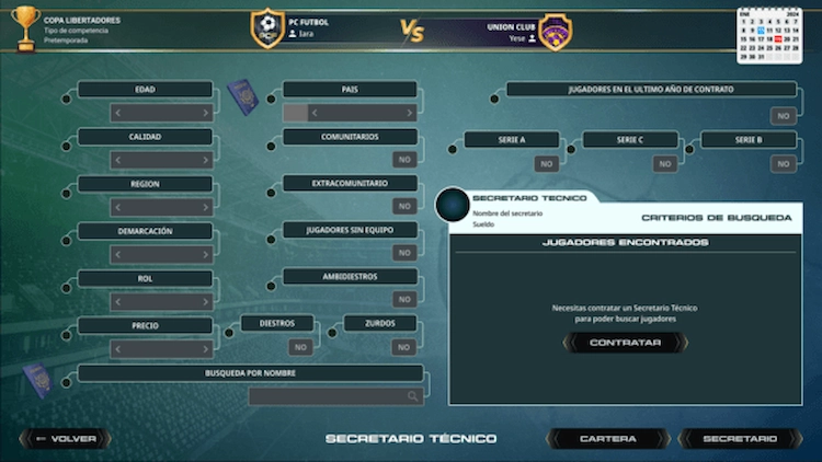 El fracaso de PC Fútbol 8 y su lanzamiento frustrado 5 Menú de fichajes de PC Fútbol 8 los cuales no llegan ni a mostrar precios.