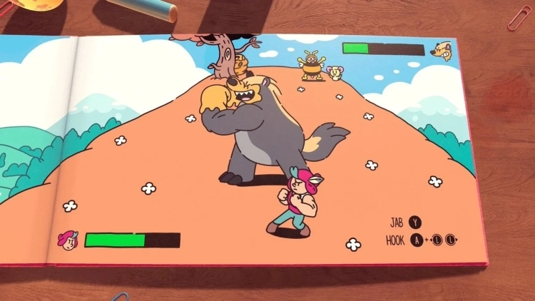 The Plucky Squire, analizamos una joya del universo indie. 4 LUCHA
