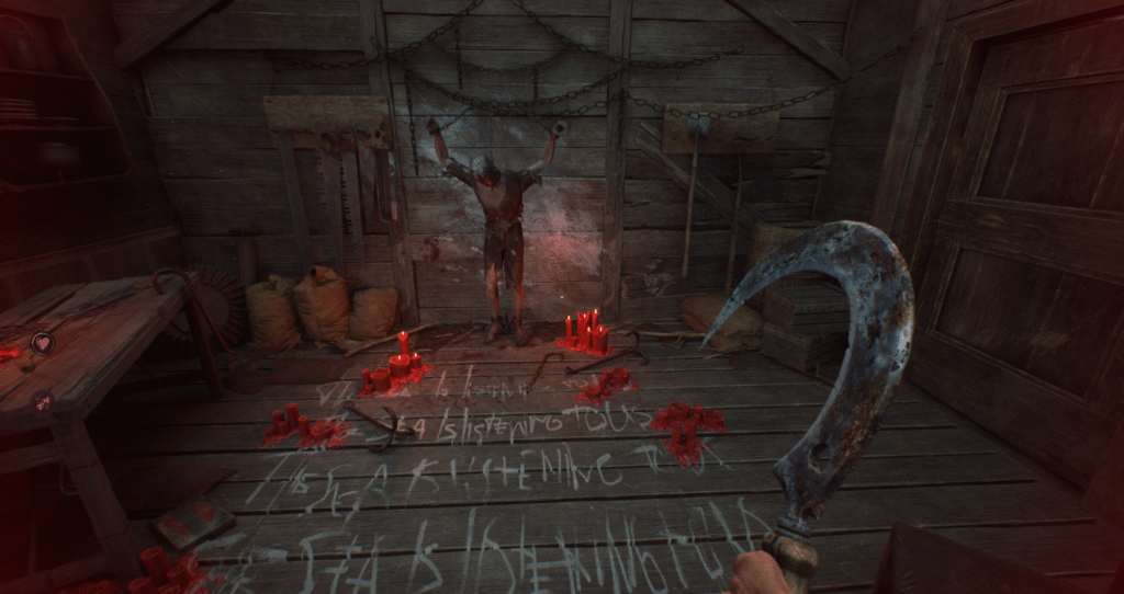 Quería comer pulpo asado y me confundí de libro de recetas. Análisis en Early Access de Stygian: Outer Gods 4 Una escena de un sacrificio en el videojuego Stygian: Outer Gods