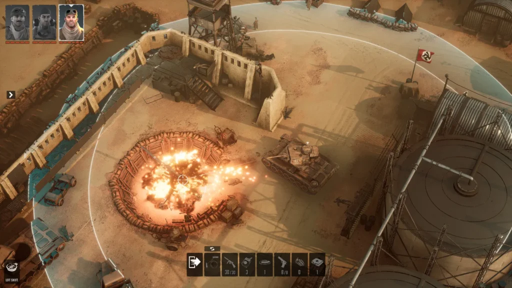 Analizamos Commandos: Origins: ¿Aporta o aparta al género que construyó la saga de Pyro Studios en 1998? 3 Commandos Origins Tanque Orgullogamers