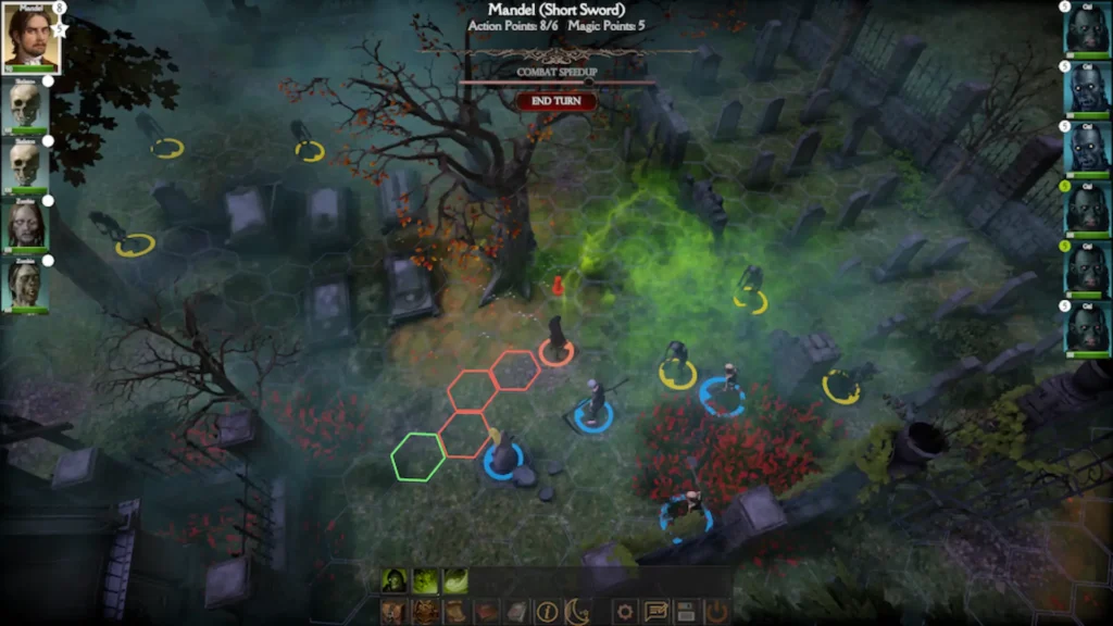 Análisis de The Necromancer’s Tale – La Ilustración huele a tumba y traición 4 The Necromancers Tale Combate Orgullogamers