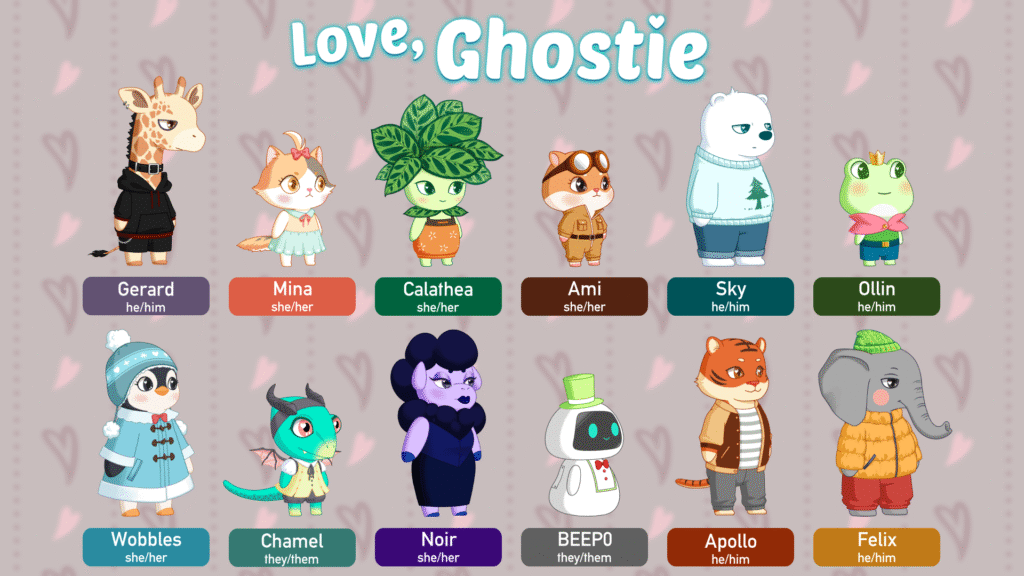 Todos los personajes de Love, Ghostie